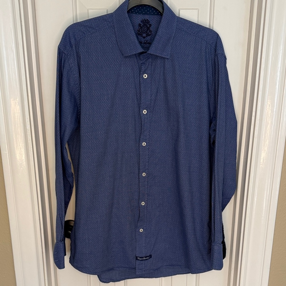 English Laundry Navy Button Down Shirt